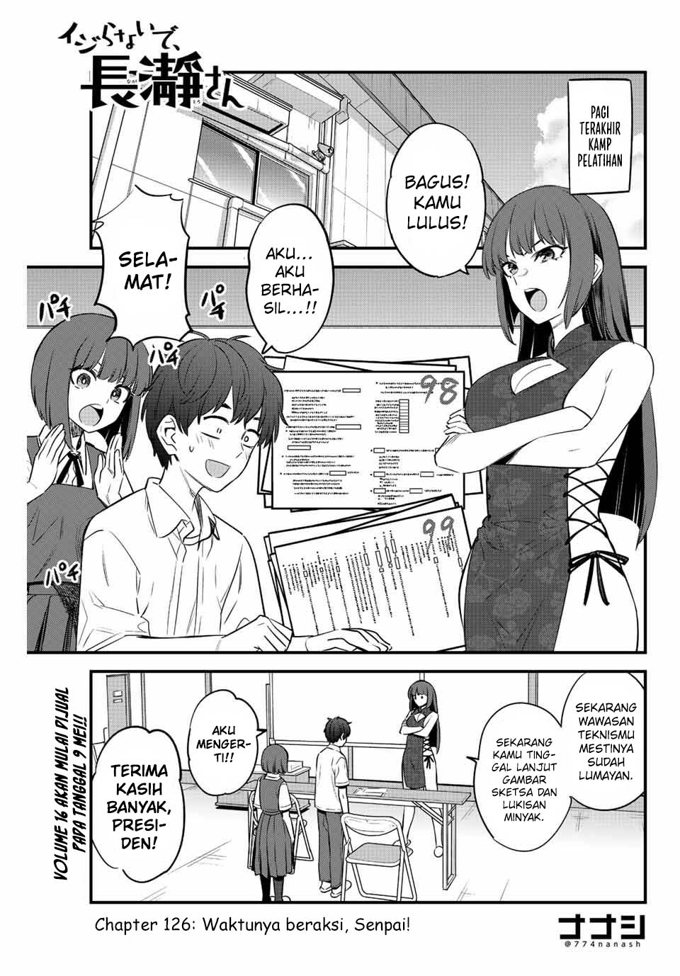 Ijiranaide, Nagatoro-san Chapter 126 - halaman 2