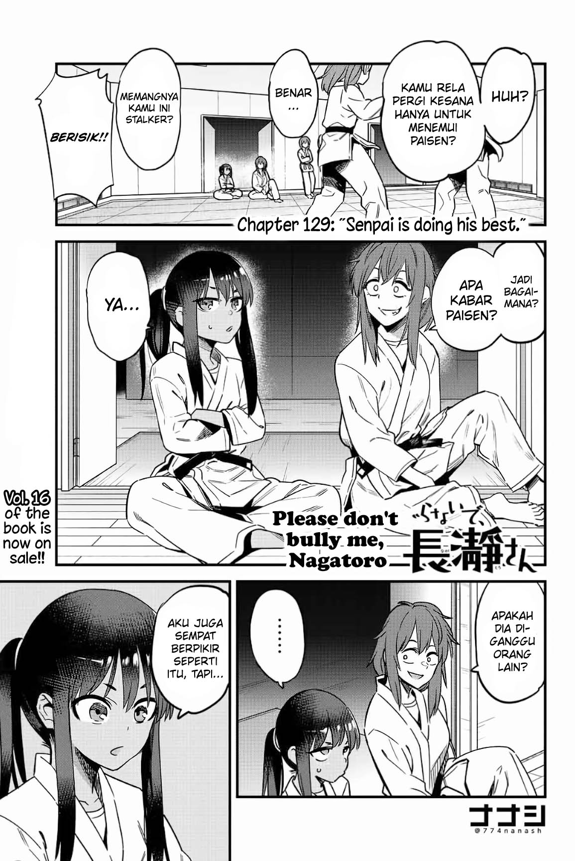 Ijiranaide, Nagatoro-san Chapter 129 - halaman 2