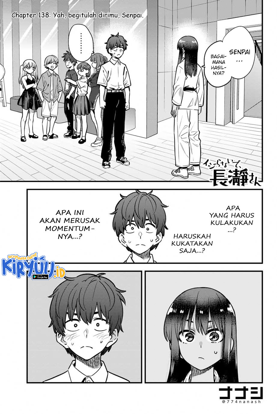 Ijiranaide, Nagatoro-san Chapter 138 - halaman 2