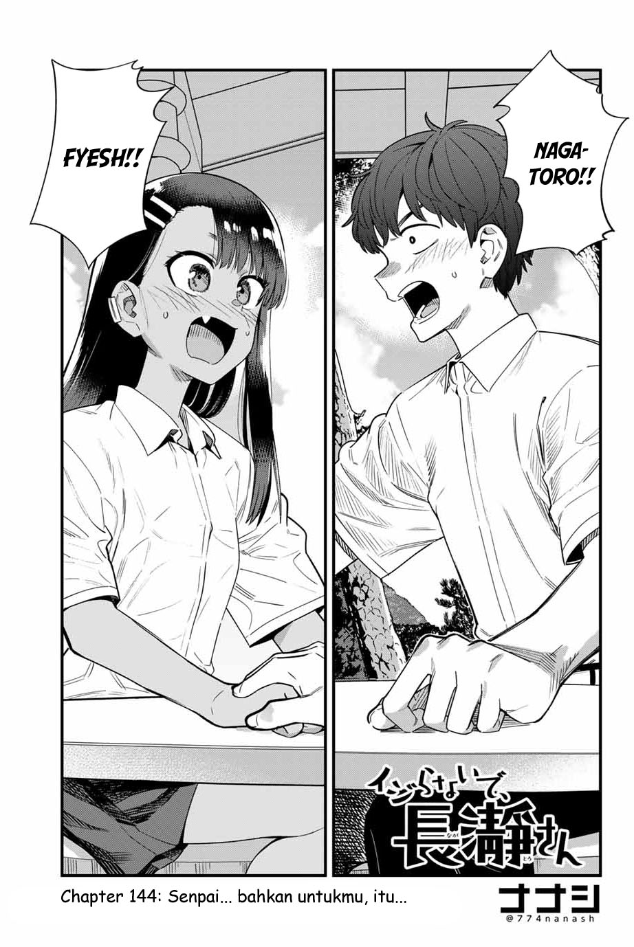 Ijiranaide, Nagatoro-san Chapter 144 - halaman 2