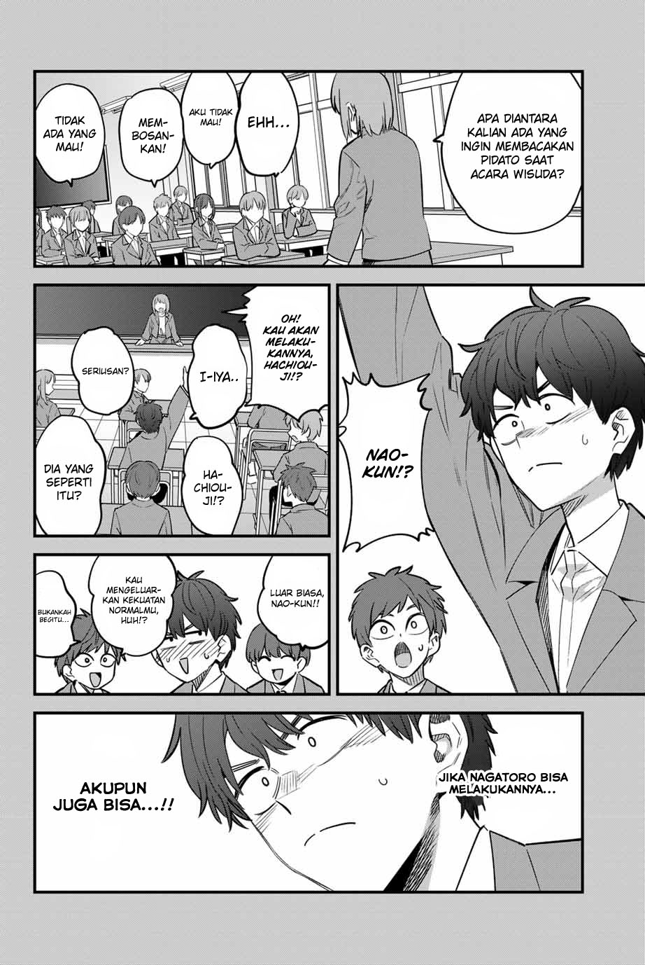Ijiranaide, Nagatoro-san Chapter 154 - halaman 3