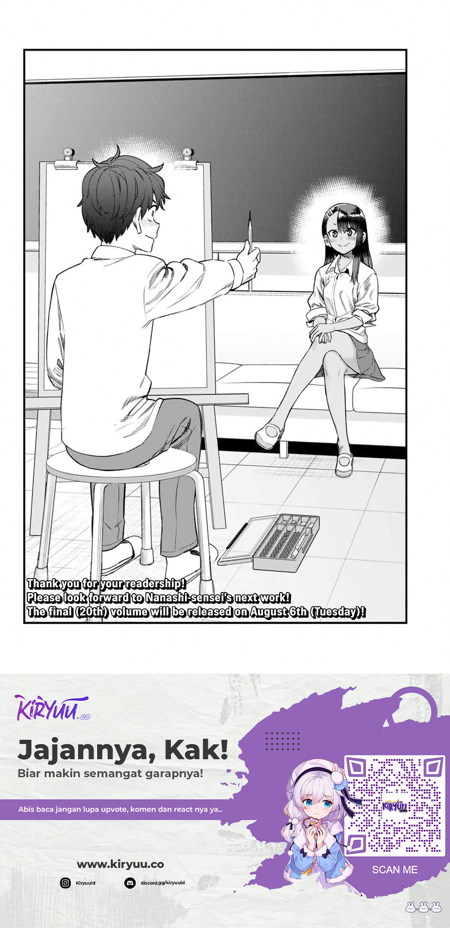 Ijiranaide, Nagatoro-san Chapter 154 - halaman 43