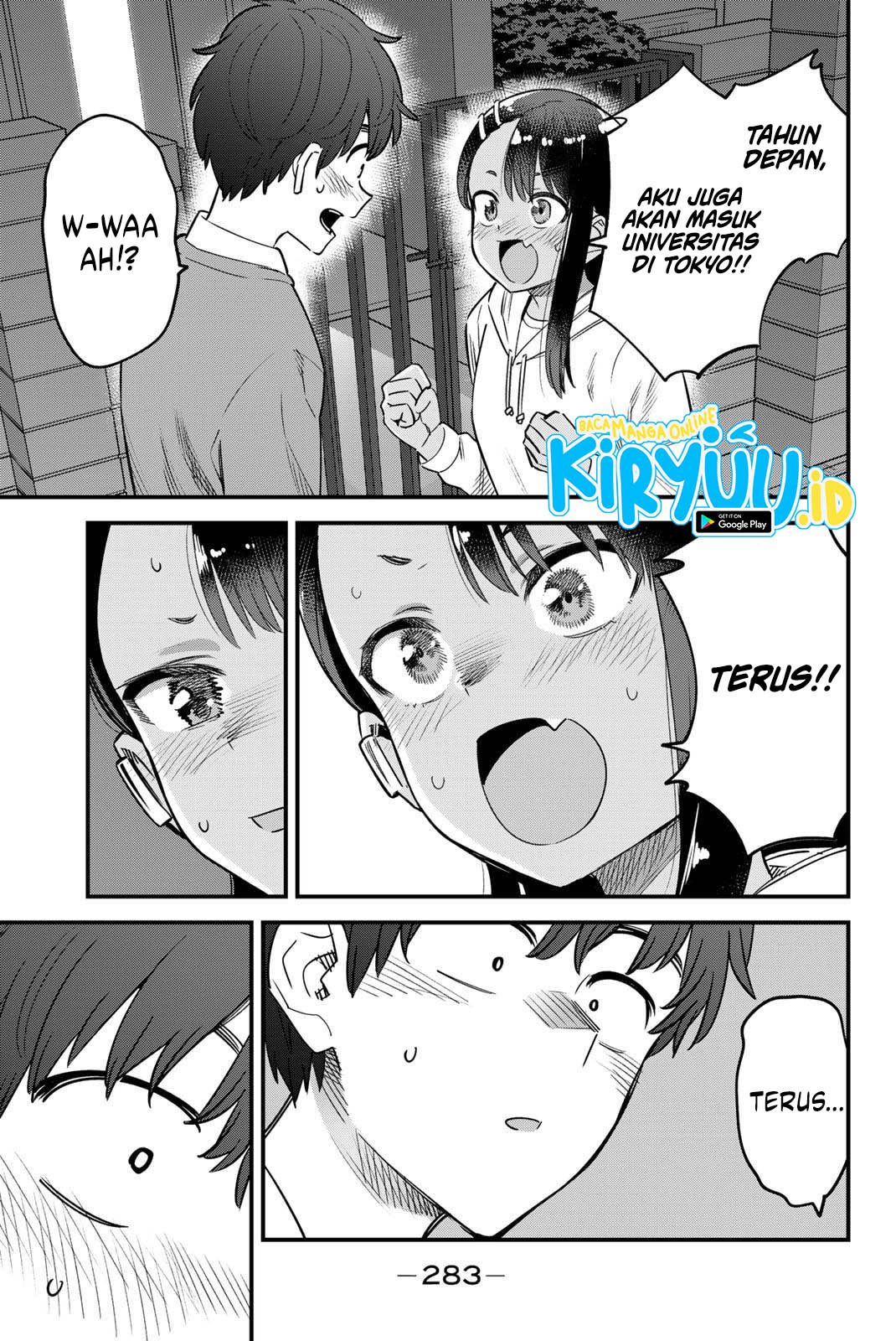 Ijiranaide, Nagatoro-san Chapter 155 - halaman 21