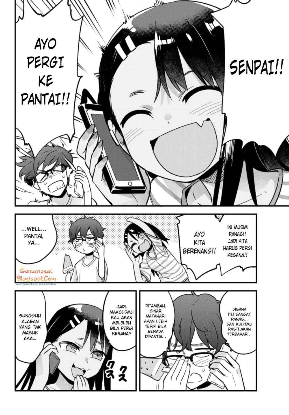 Ijiranaide, Nagatoro-san Chapter 22 - halaman 5