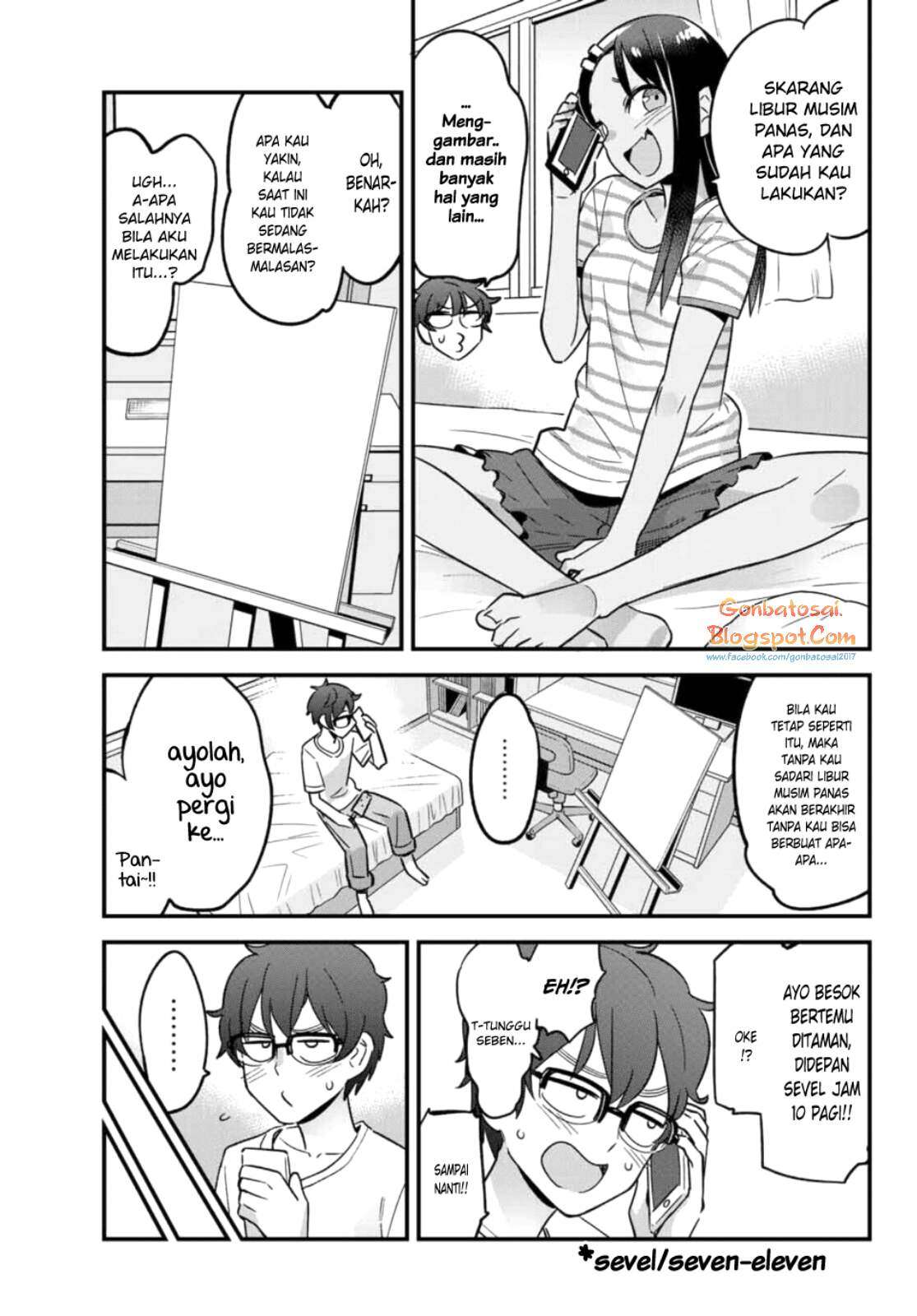 Ijiranaide, Nagatoro-san Chapter 22 - halaman 6