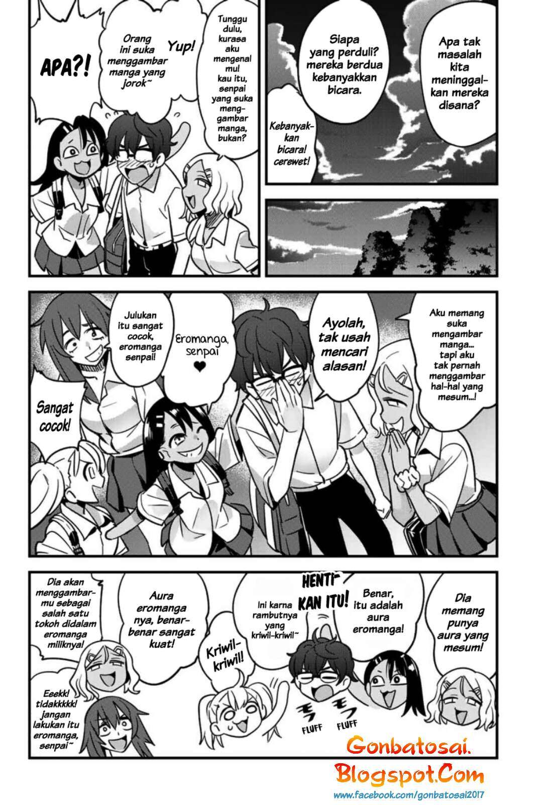 Ijiranaide, Nagatoro-san Chapter 27 - halaman 17