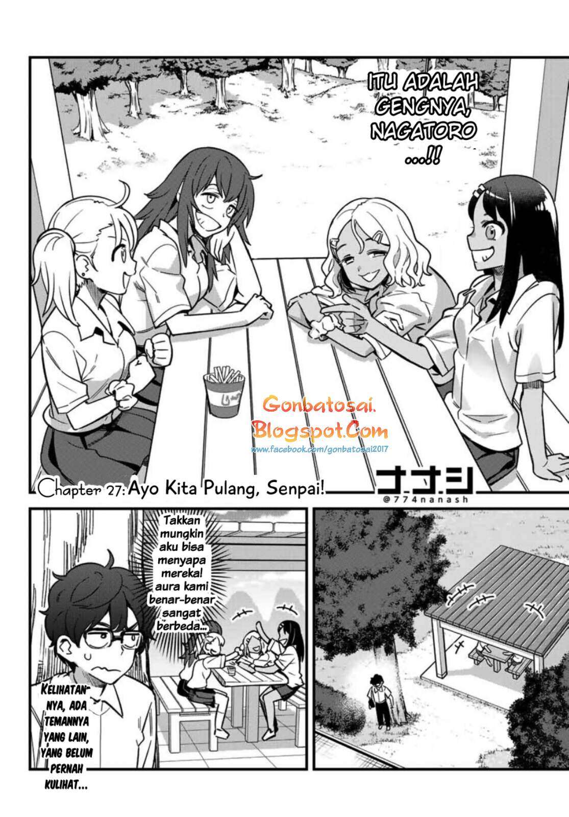 Ijiranaide, Nagatoro-san Chapter 27 - halaman 3