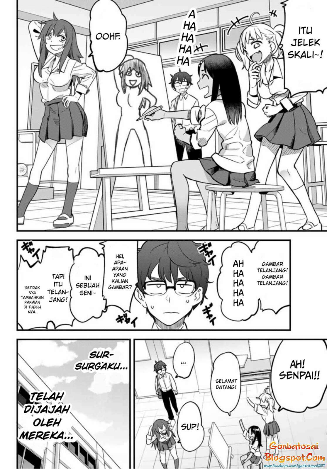Ijiranaide, Nagatoro-san Chapter 32 - halaman 4
