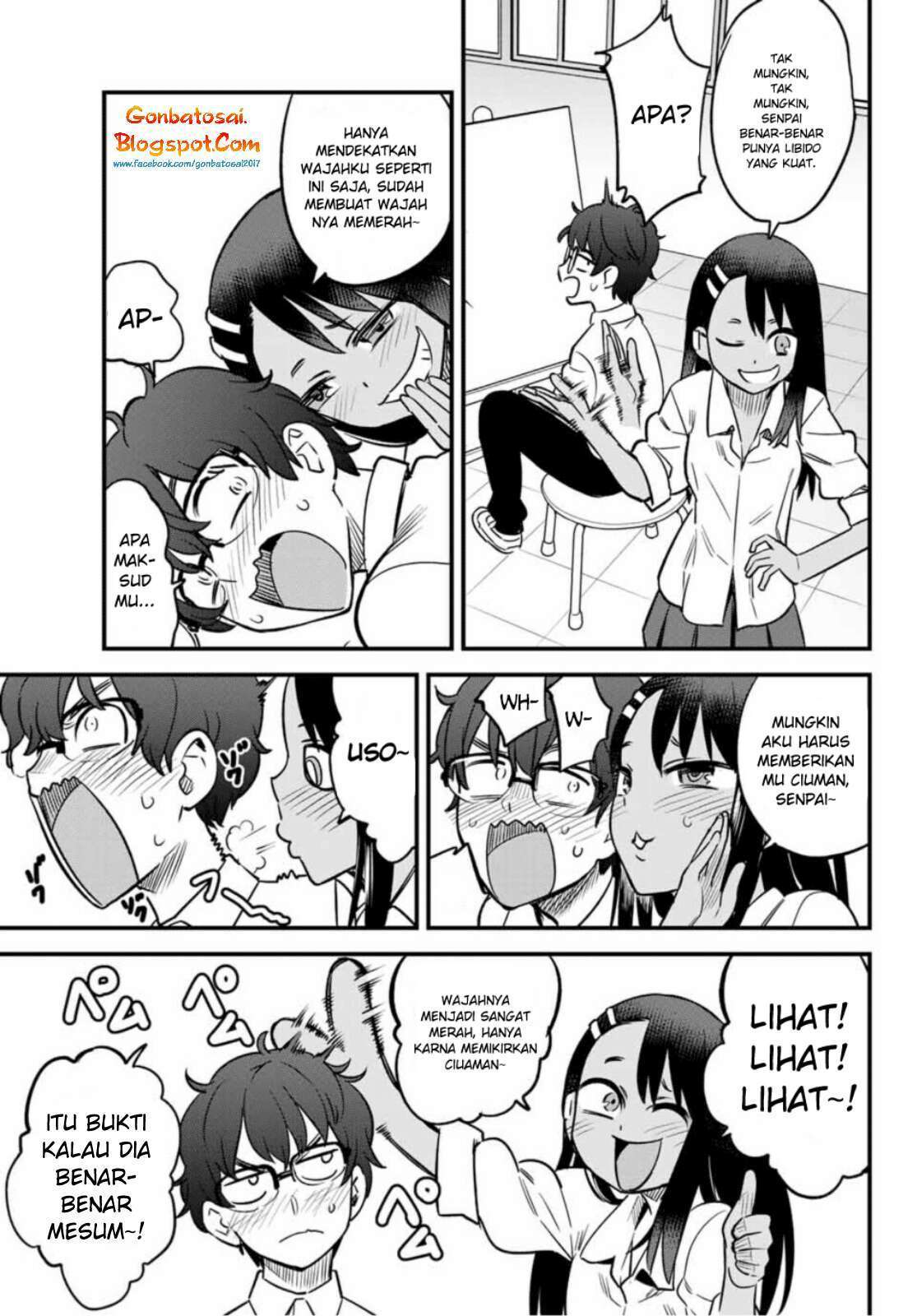 Ijiranaide, Nagatoro-san Chapter 32 - halaman 9