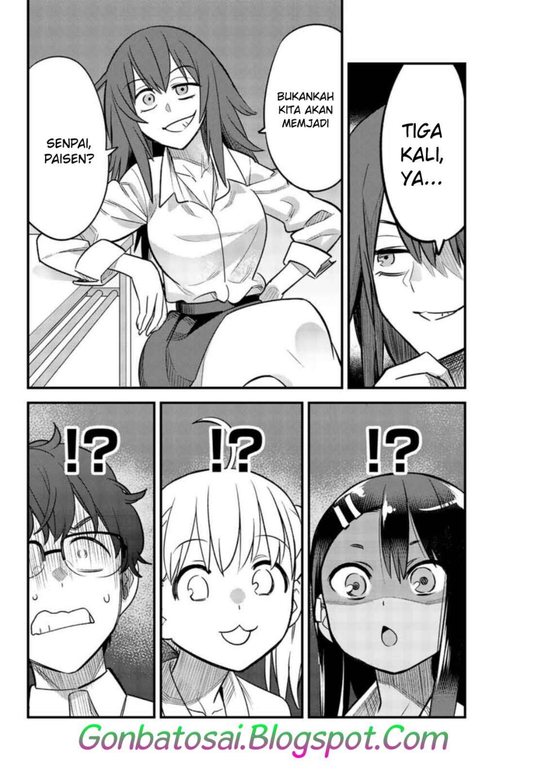 Ijiranaide, Nagatoro-san Chapter 35 - halaman 3