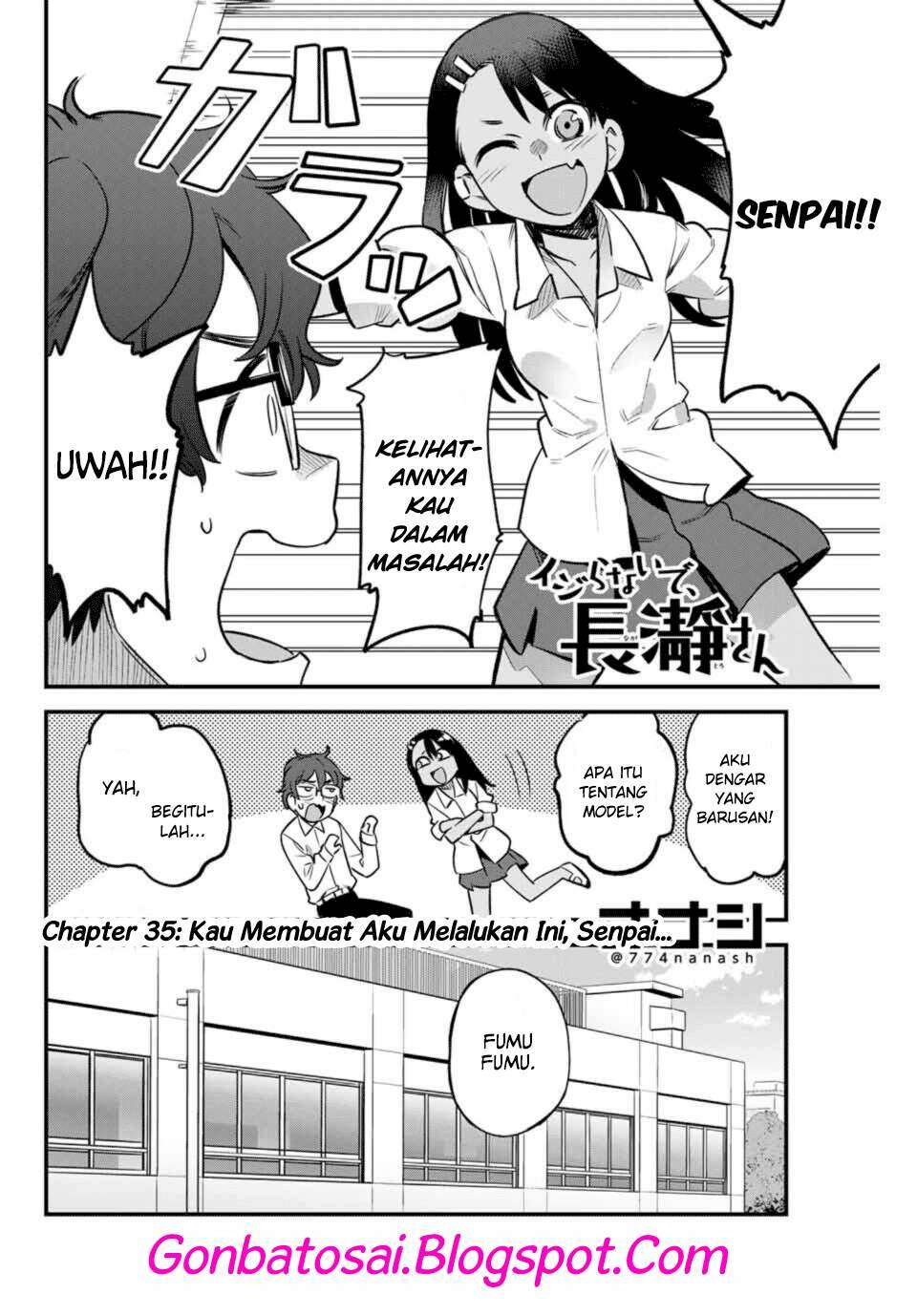 Ijiranaide, Nagatoro-san Chapter 36 - halaman 3