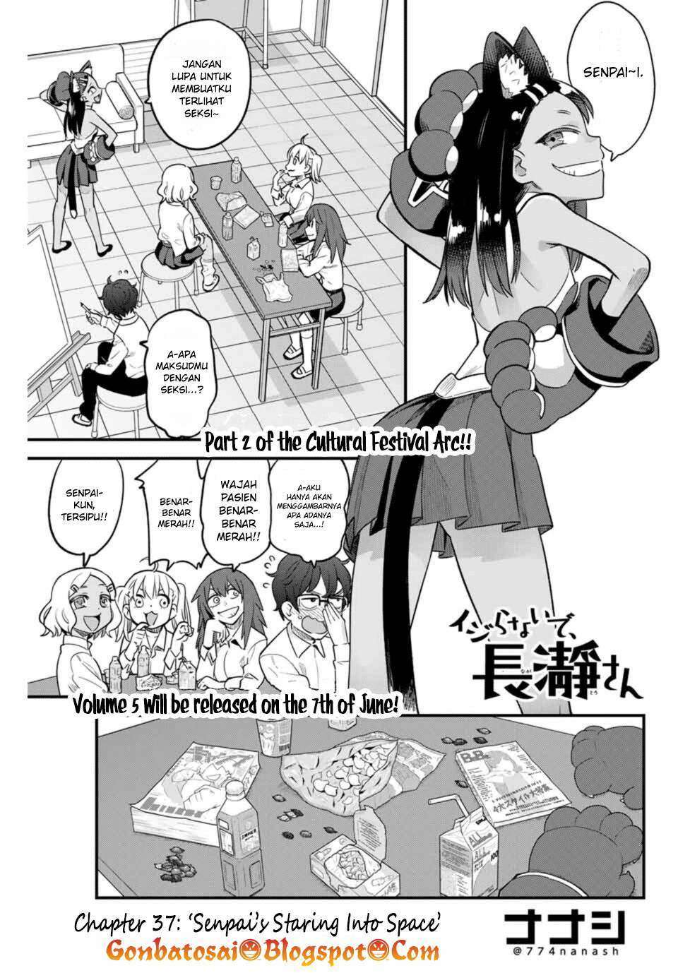 Ijiranaide, Nagatoro-san Chapter 37 - halaman 2