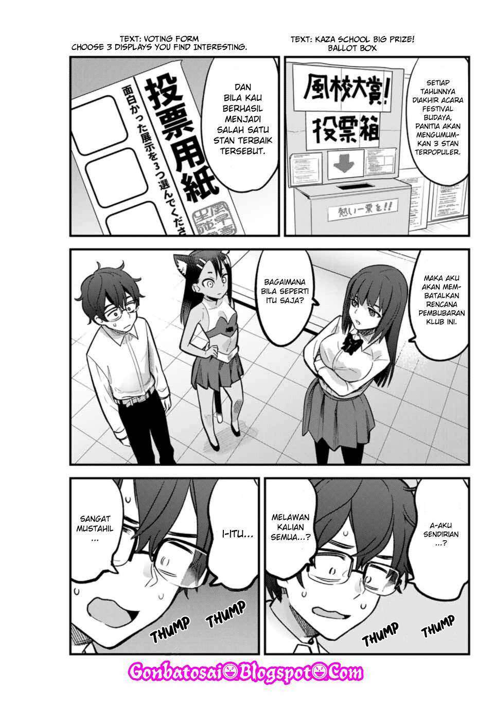 Ijiranaide, Nagatoro-san Chapter 38 - halaman 17