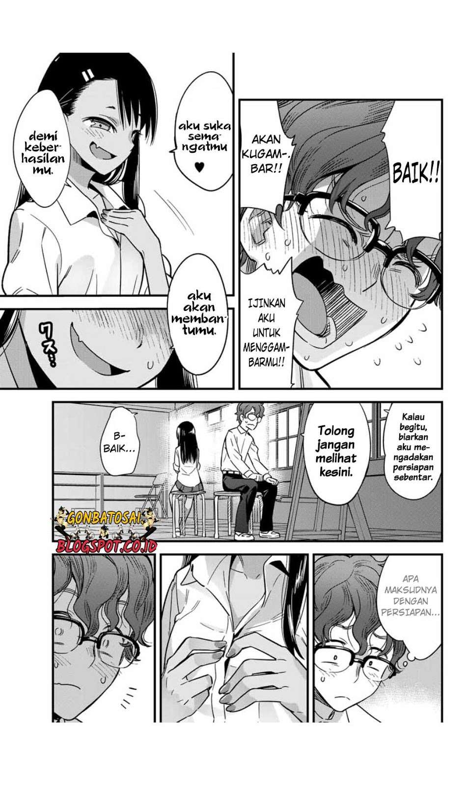 Ijiranaide, Nagatoro-san Chapter 4.5 - halaman 8