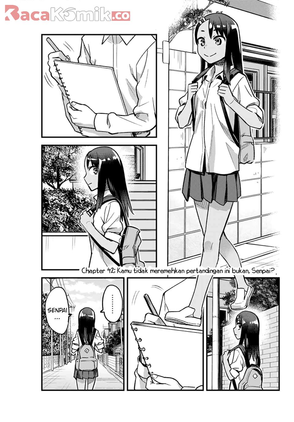 Ijiranaide, Nagatoro-san Chapter 42 - halaman 1