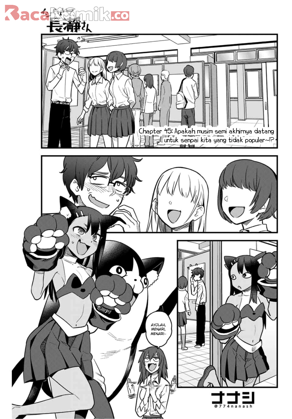Ijiranaide, Nagatoro-san Chapter 45 - halaman 1