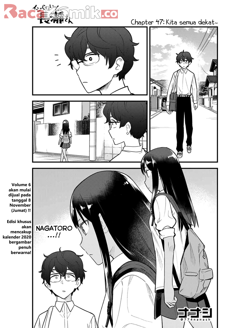 Ijiranaide, Nagatoro-san Chapter 47 - halaman 3