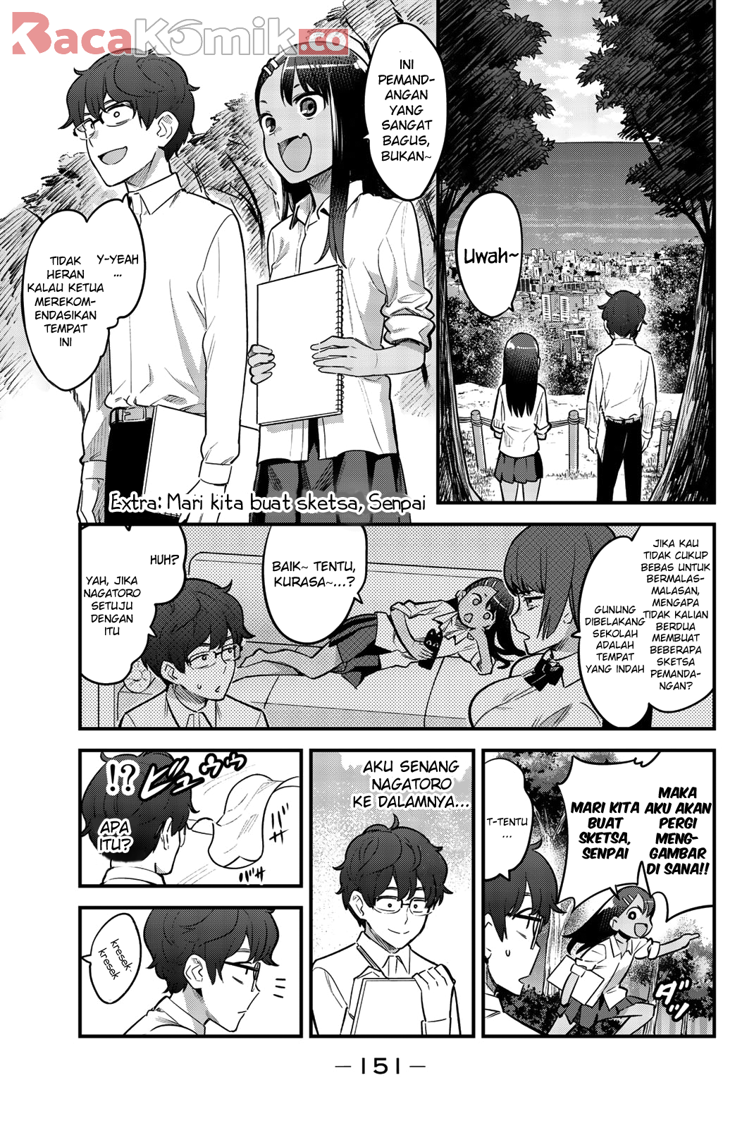 Ijiranaide, Nagatoro-san Chapter 53.5 - halaman 12
