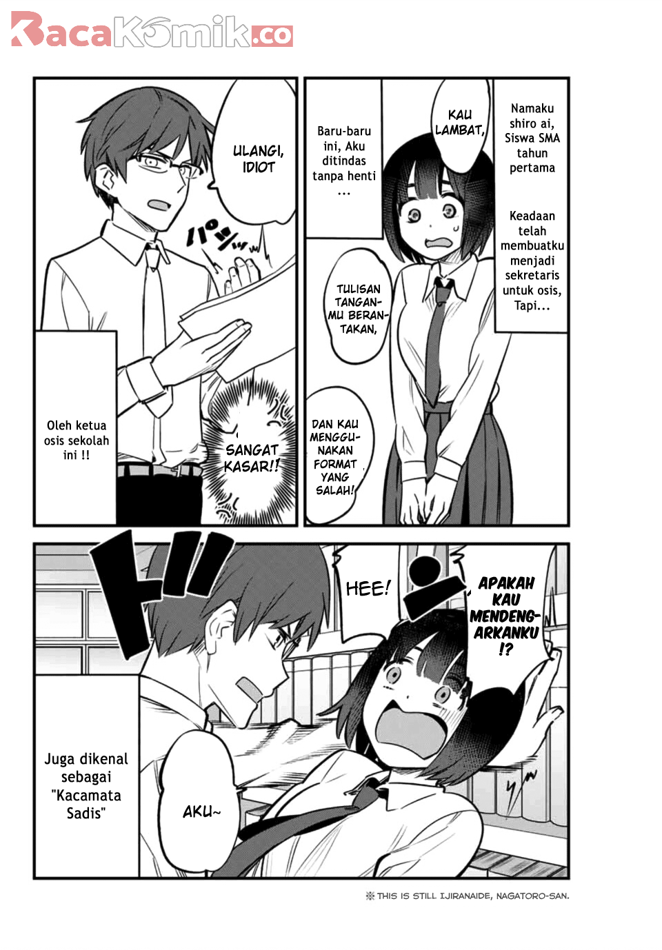 Ijiranaide, Nagatoro-san Chapter 54 - halaman 3