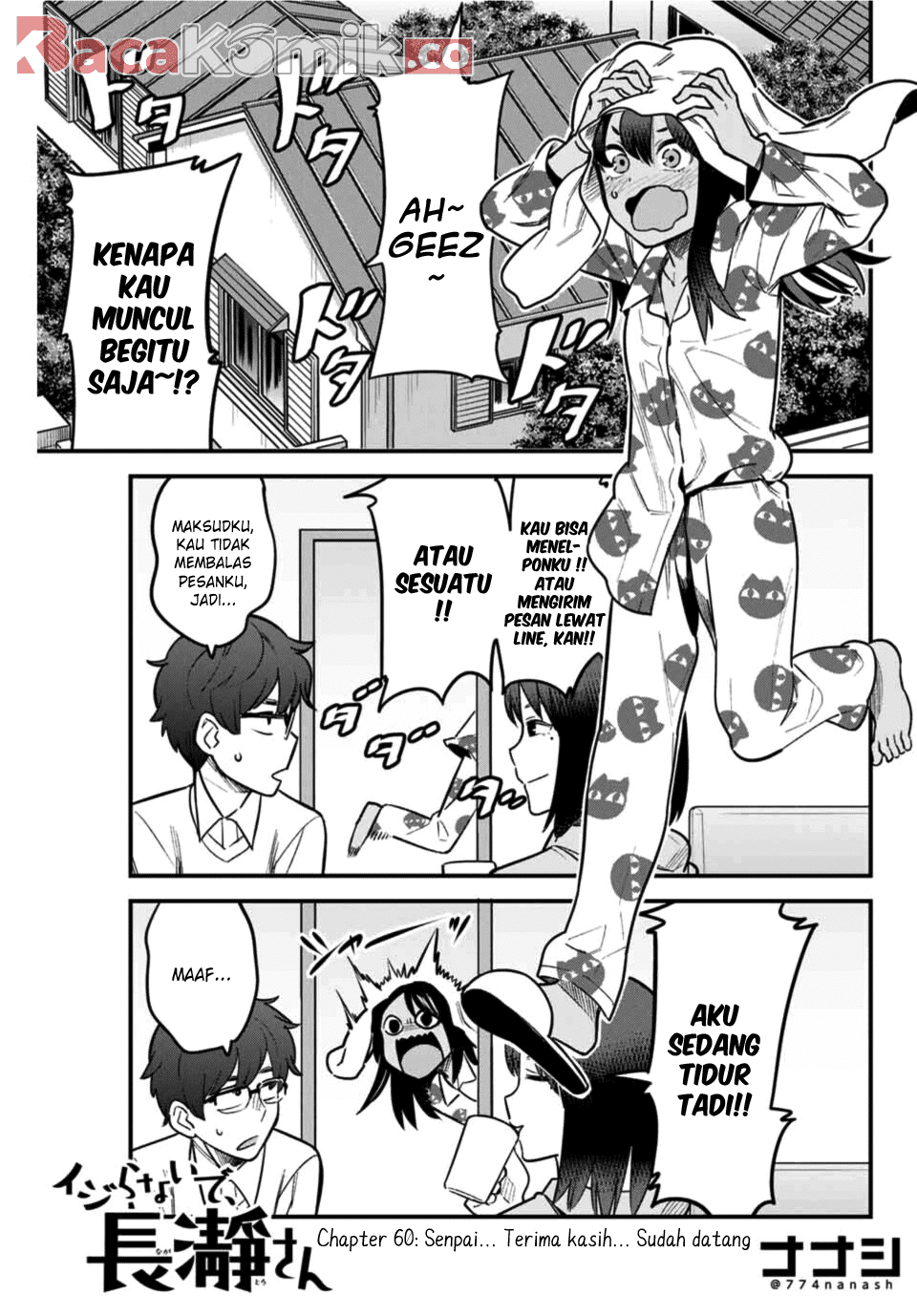 Ijiranaide, Nagatoro-san Chapter 60 - halaman 1