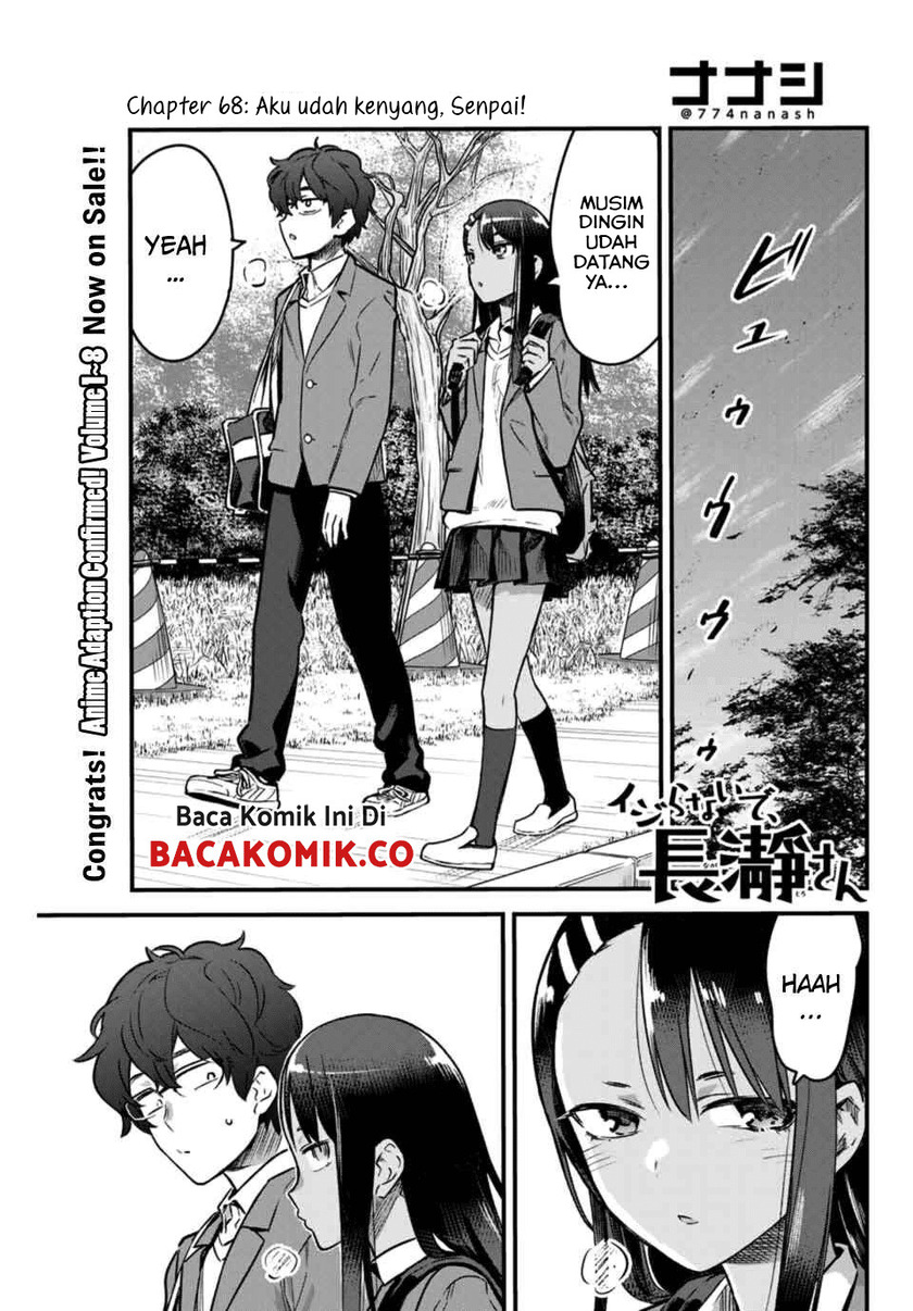 Ijiranaide, Nagatoro-san Chapter 68 - halaman 2