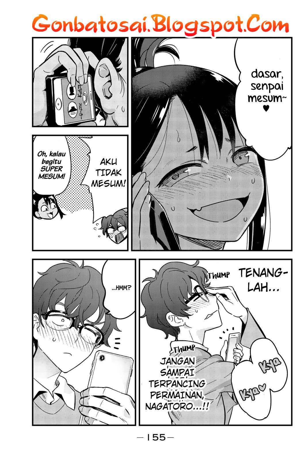 Ijiranaide, Nagatoro-san Chapter 8.2 - halaman 7