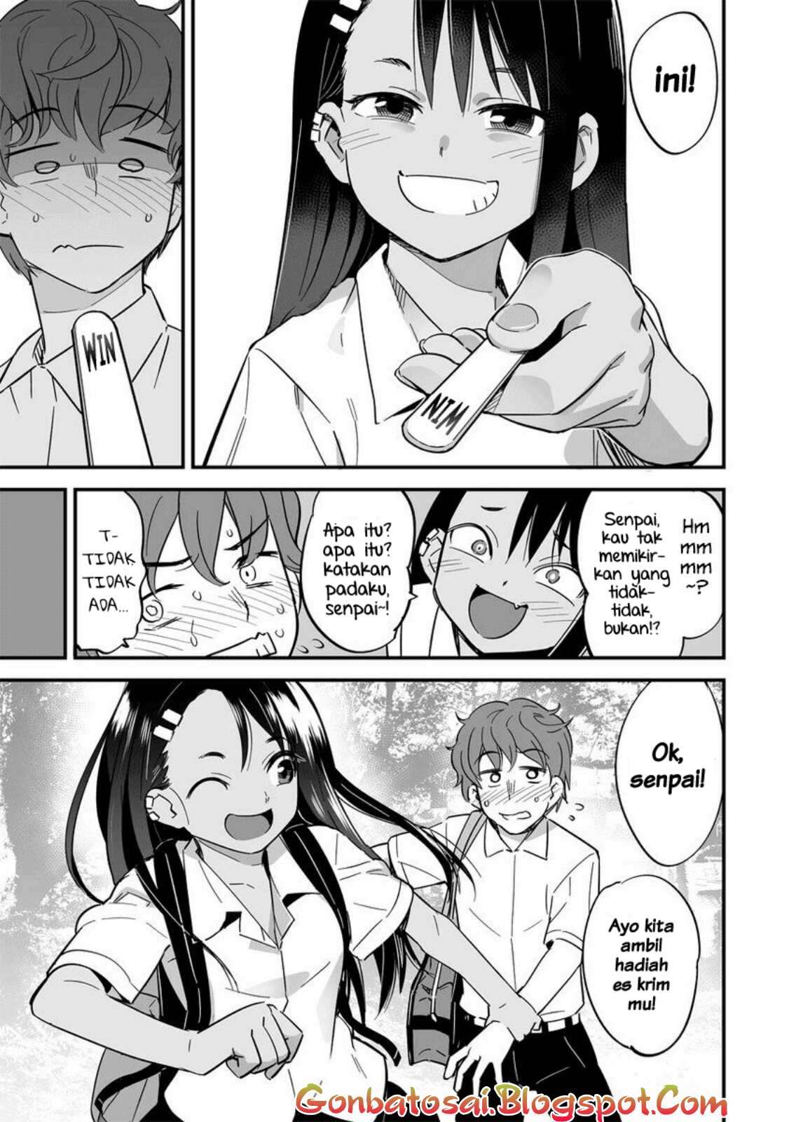 Ijiranaide, Nagatoro-san Chapter 8.3 - halaman 8