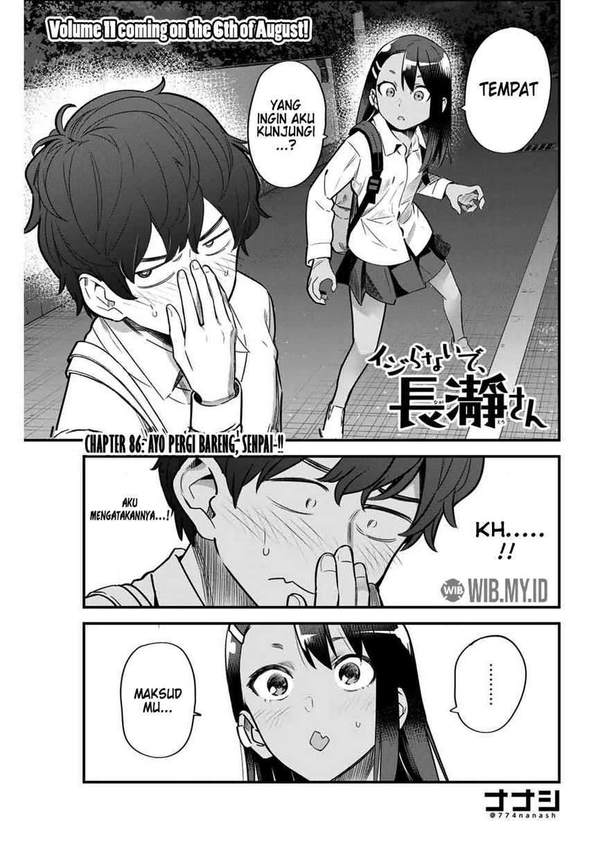 Ijiranaide, Nagatoro-san Chapter 86 - halaman 2