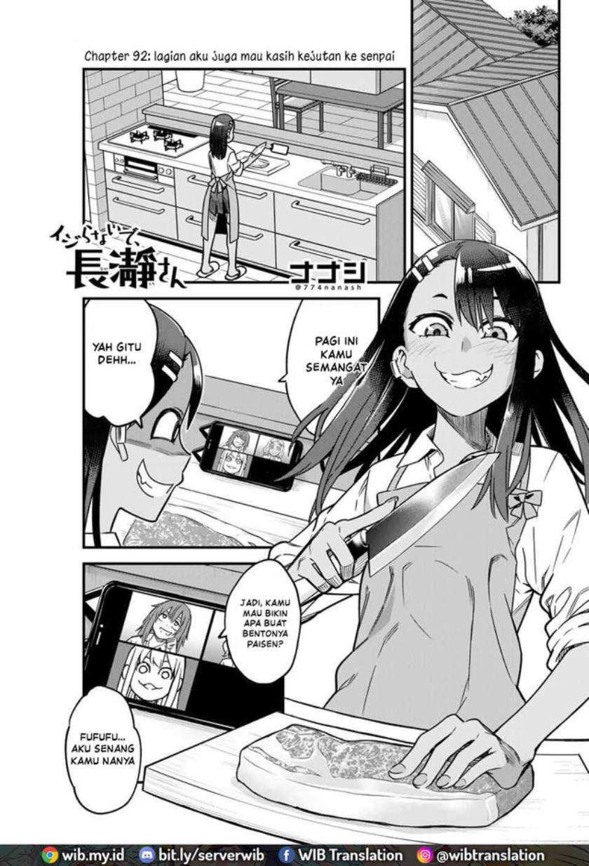 Ijiranaide, Nagatoro-san Chapter 92 - halaman 2