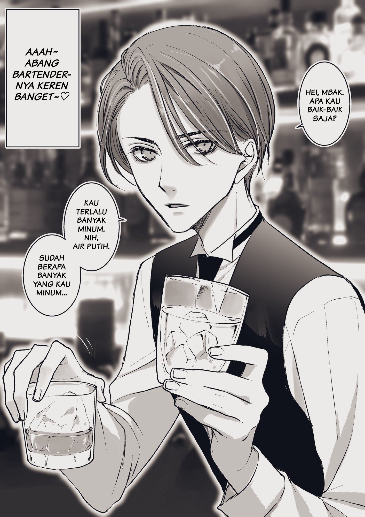 Ikemen da to Omottara Joshi datta Chapter 2 - halaman 1