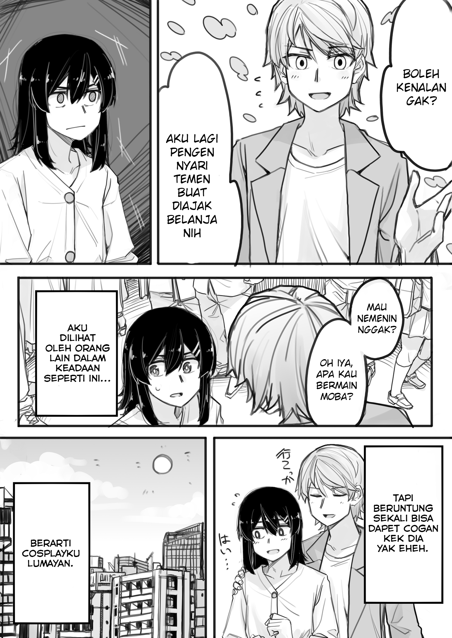 Ikemen Joshi to Josou Danshi Chapter 1 - halaman 2