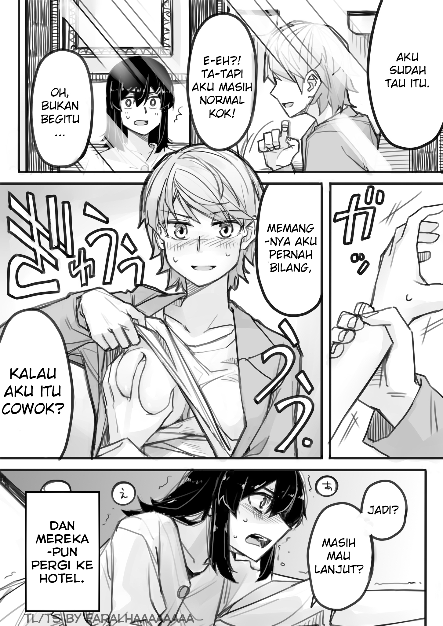 Ikemen Joshi to Josou Danshi Chapter 1 - halaman 4