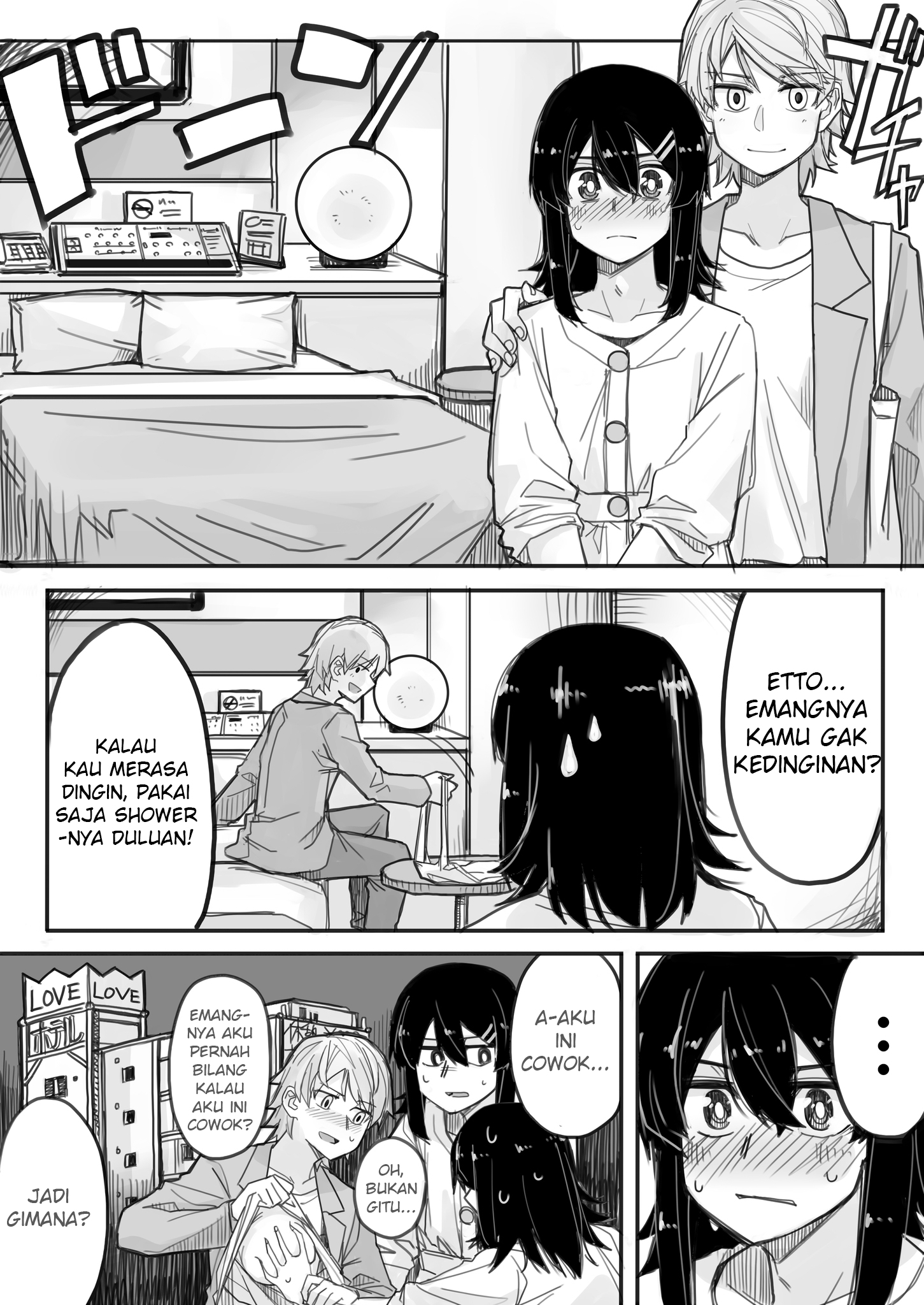 Ikemen Joshi to Josou Danshi Chapter 2 - halaman 1
