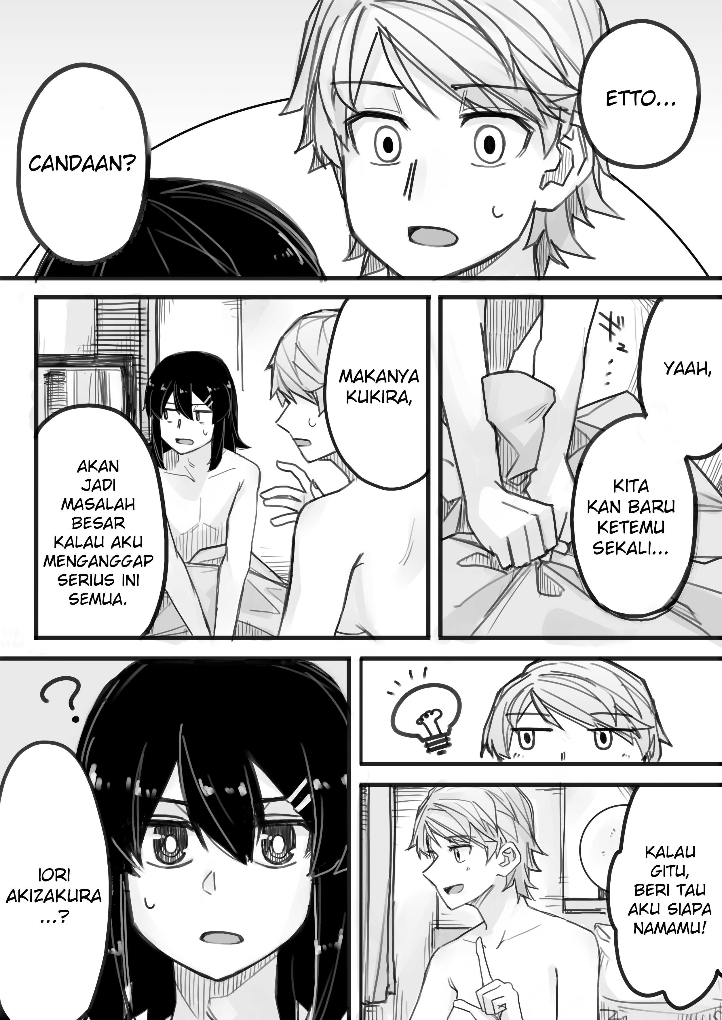 Ikemen Joshi to Josou Danshi Chapter 3 - halaman 3