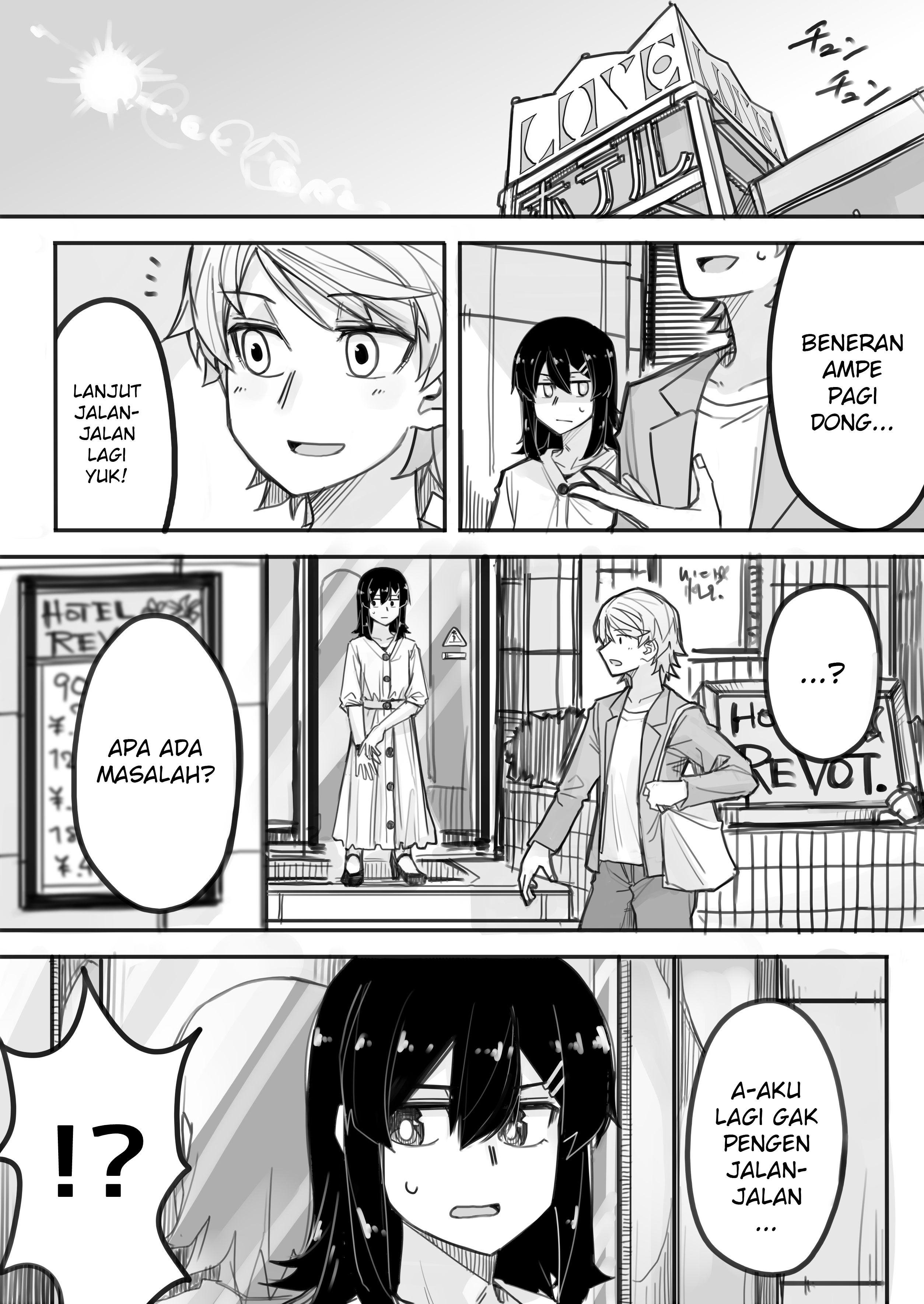 Ikemen Joshi to Josou Danshi Chapter 4 - halaman 1