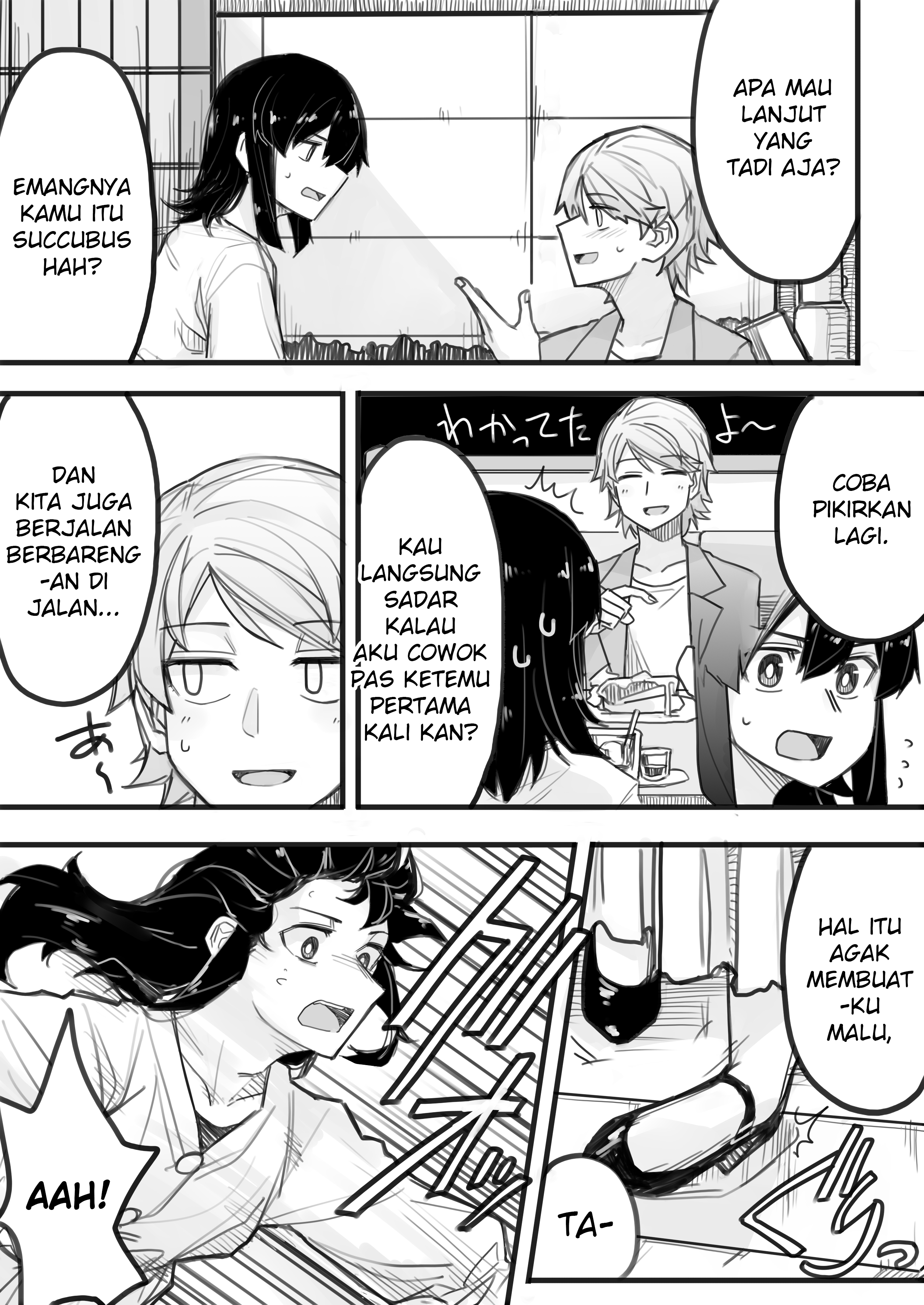 Ikemen Joshi to Josou Danshi Chapter 4 - halaman 2