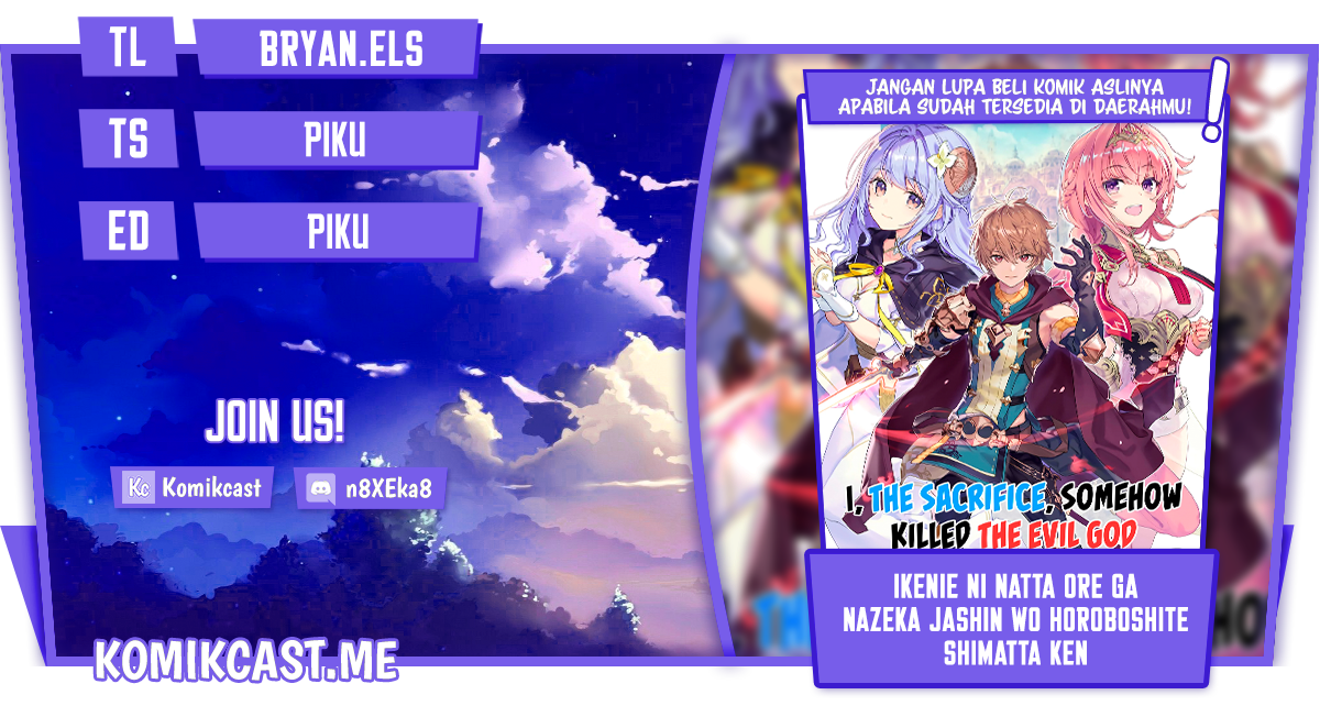 Ikenie ni Natta Ore ga, Naze ka Jashin wo Horoboshiteshimatta Ken Chapter 6 - halaman 1