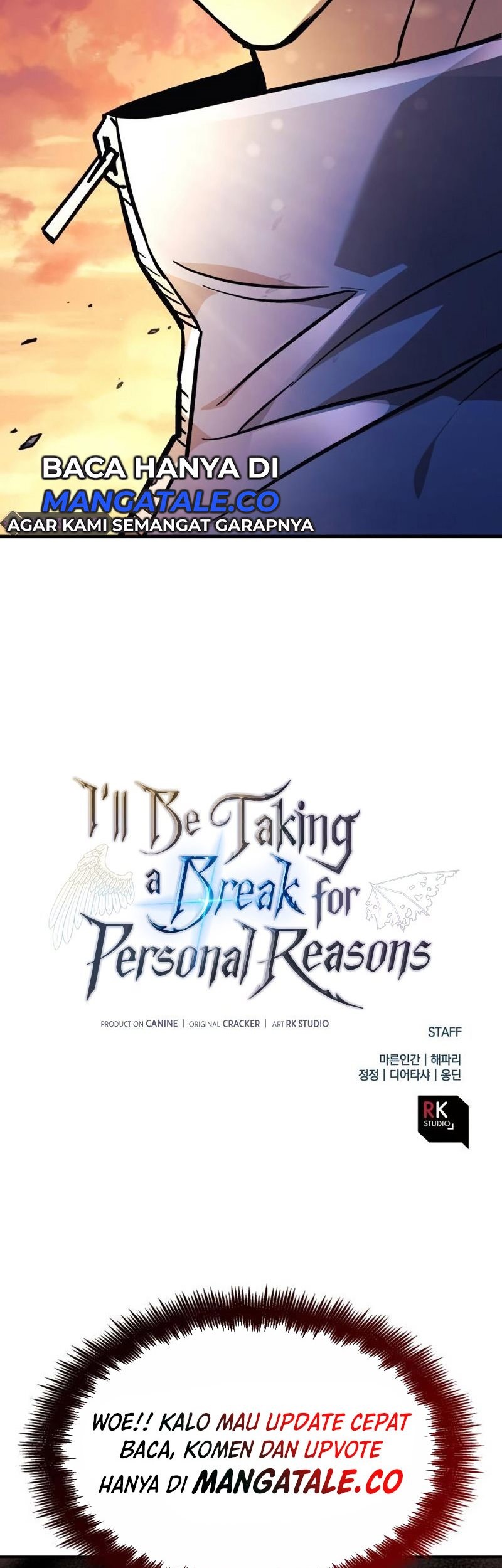 I’ll be Taking a Break for Personal Reasons Chapter 31 - halaman 68