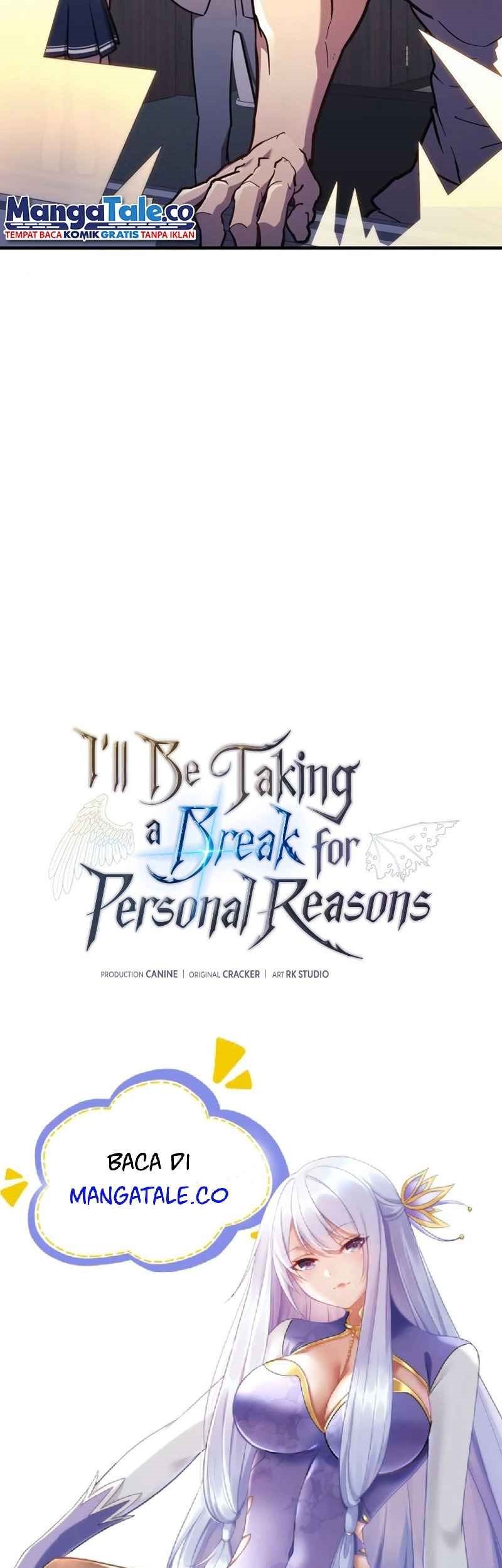 I’ll be Taking a Break for Personal Reasons Chapter 33 - halaman 61