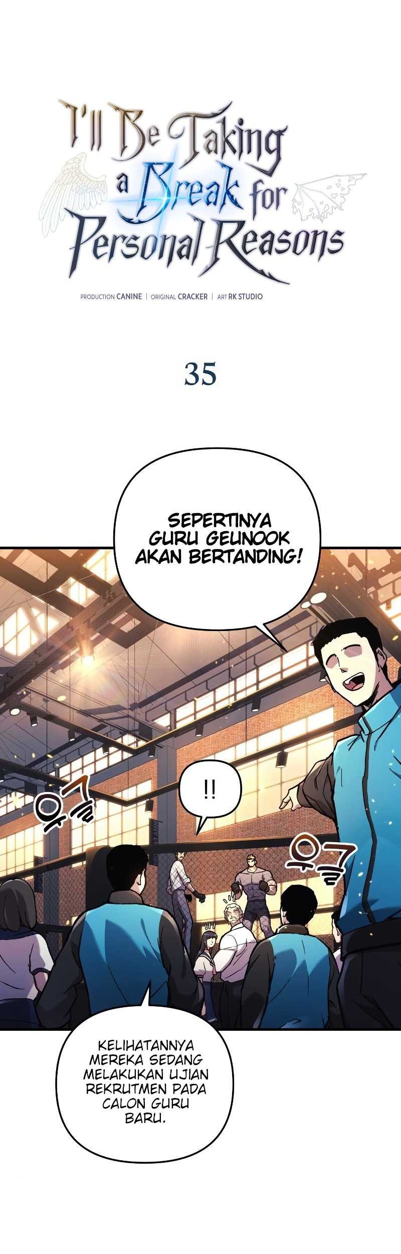 I’ll be Taking a Break for Personal Reasons Chapter 35 - halaman 10