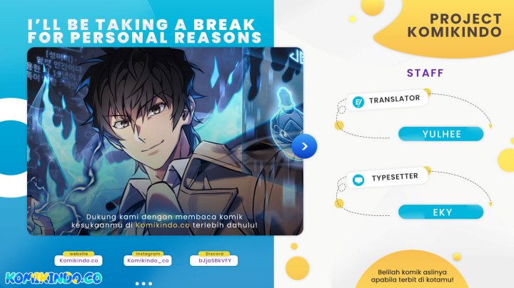 I’ll be Taking a Break for Personal Reasons Chapter 51 - halaman 1