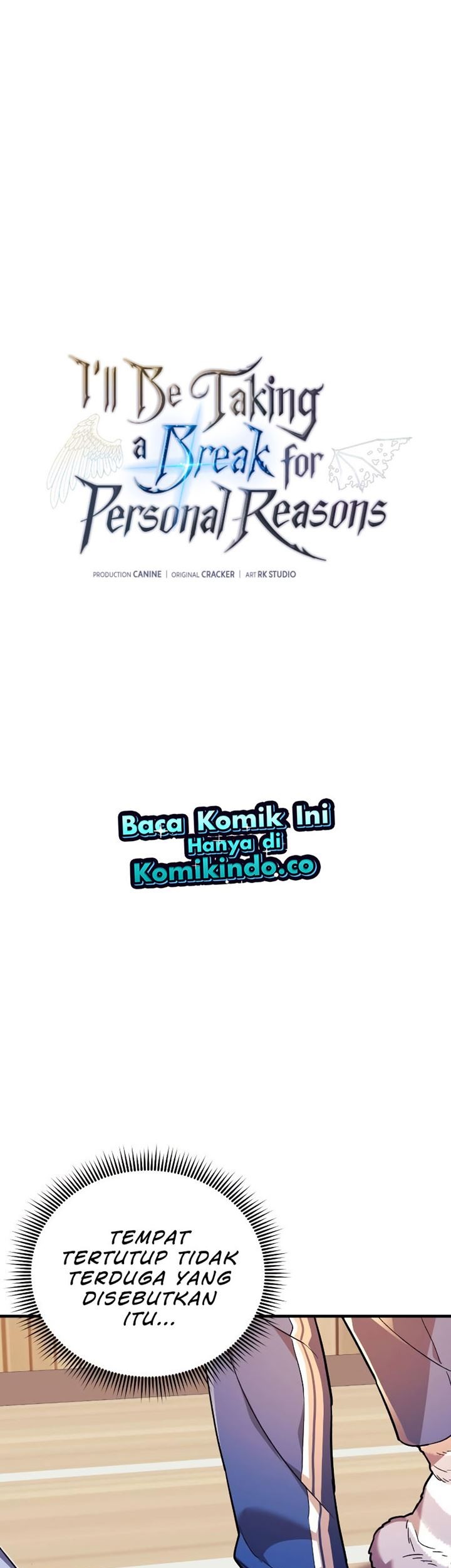 I’ll be Taking a Break for Personal Reasons Chapter 52 - halaman 2