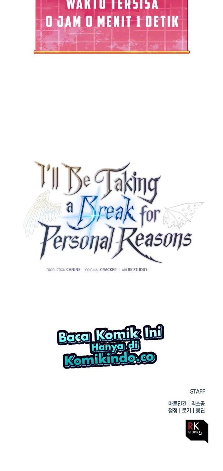 I’ll be Taking a Break for Personal Reasons Chapter 52 - halaman 81