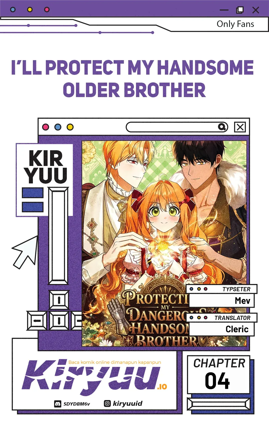 I’ll Protect My Handsome Older Brother Chapter 4 - halaman 1
