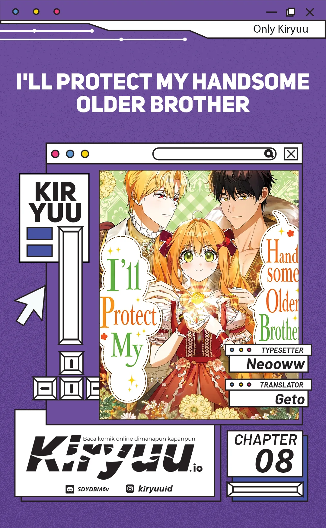 I’ll Protect My Handsome Older Brother Chapter 8 - halaman 1