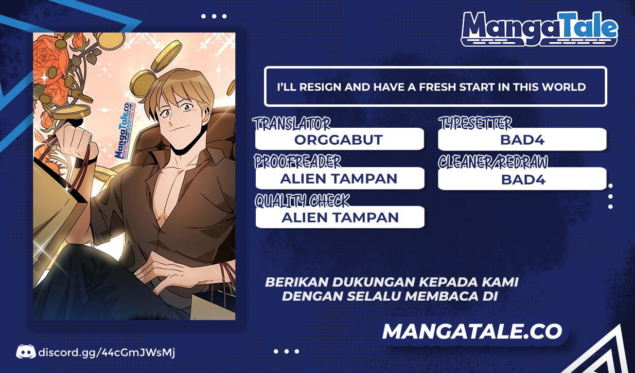 I’ll Resign and Have a Fresh Start in This World Chapter 14 - halaman 1