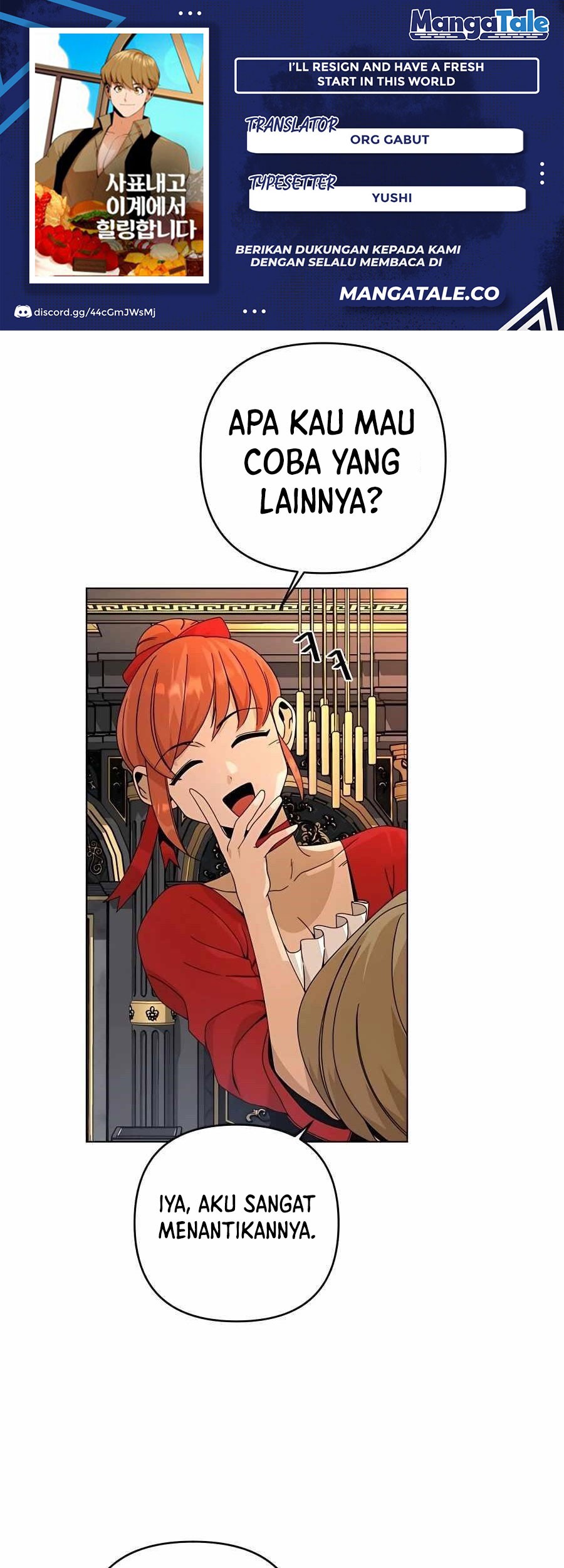 I’ll Resign and Have a Fresh Start in This World Chapter 24 - halaman 1