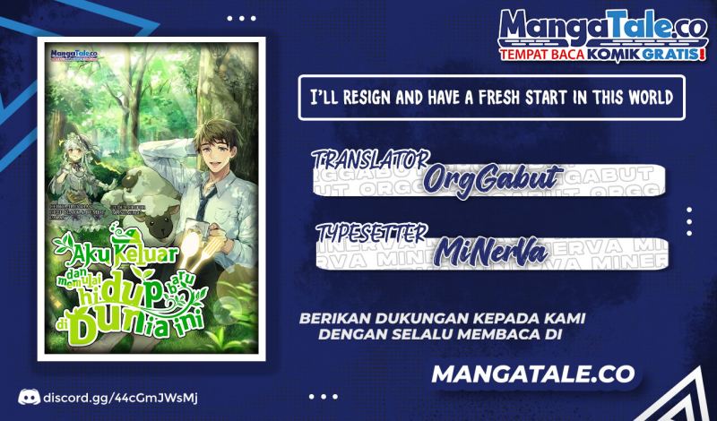 I’ll Resign and Have a Fresh Start in This World Chapter 37 - halaman 1