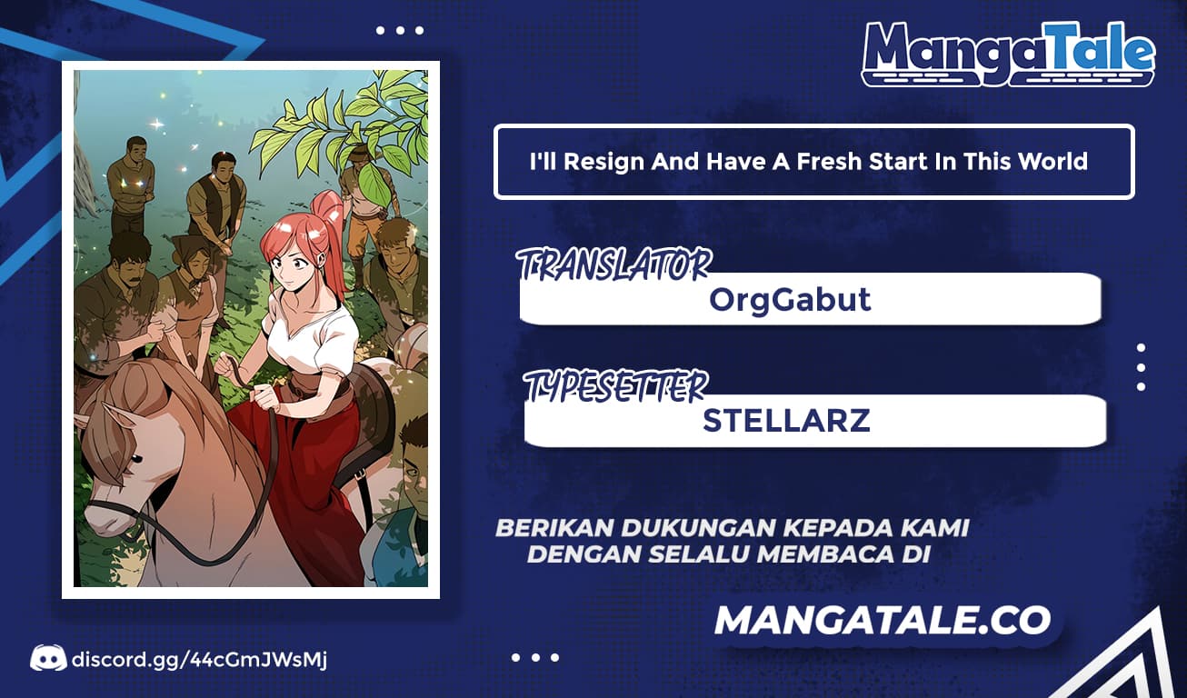 I’ll Resign and Have a Fresh Start in This World Chapter 9 - halaman 1