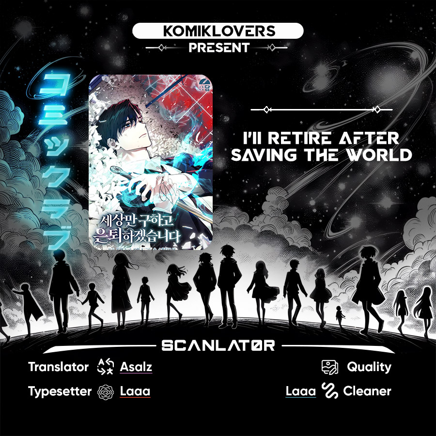 I’ll Retire After Saving the World Chapter 24 - halaman 1